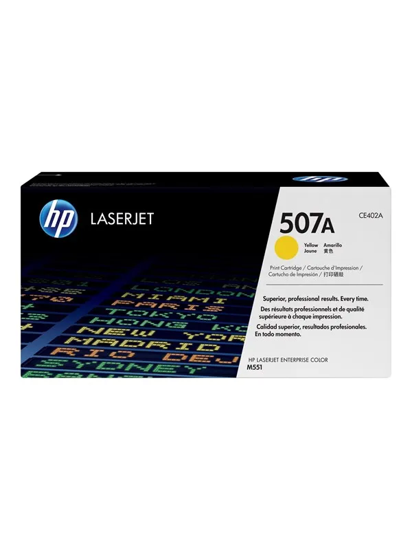 HP 507A / CE402A Yellow Toner - Laser toner Yellow