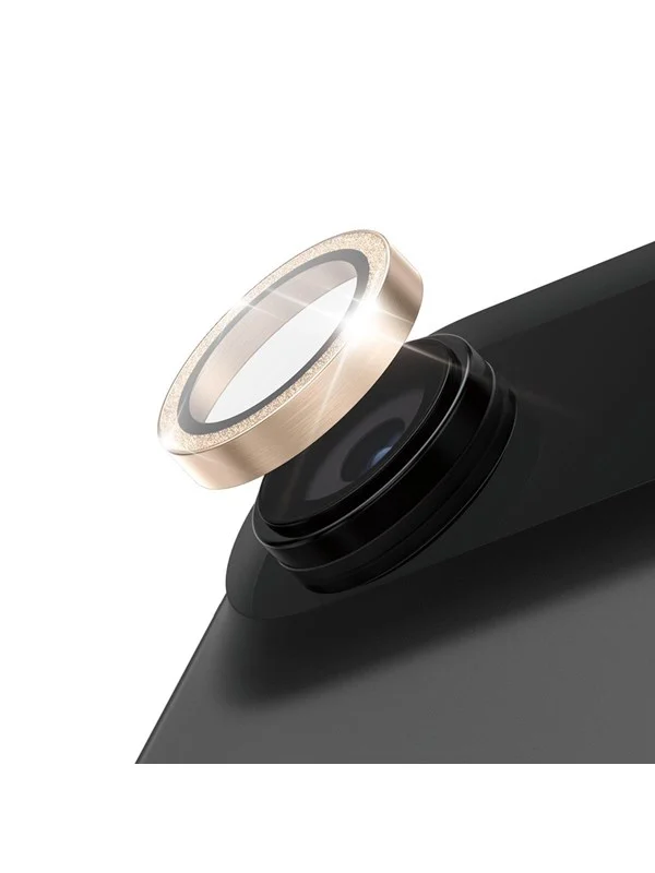 PanzerGlass Hoops® Glitter Gold Camera Lens Protector iPhone Air