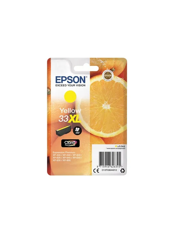 Epson 33XL - Yellow Ink