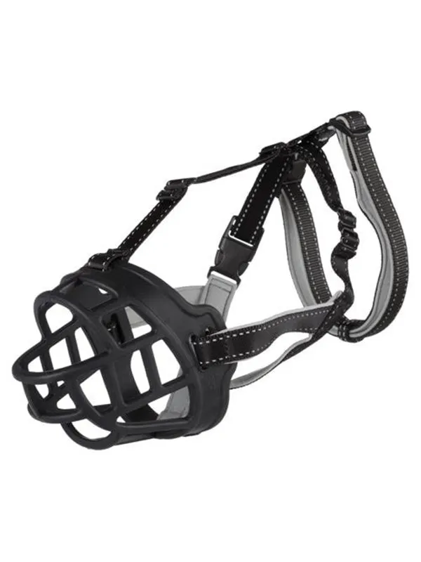 Trixie Muzzle Flex muzzle rubber S black