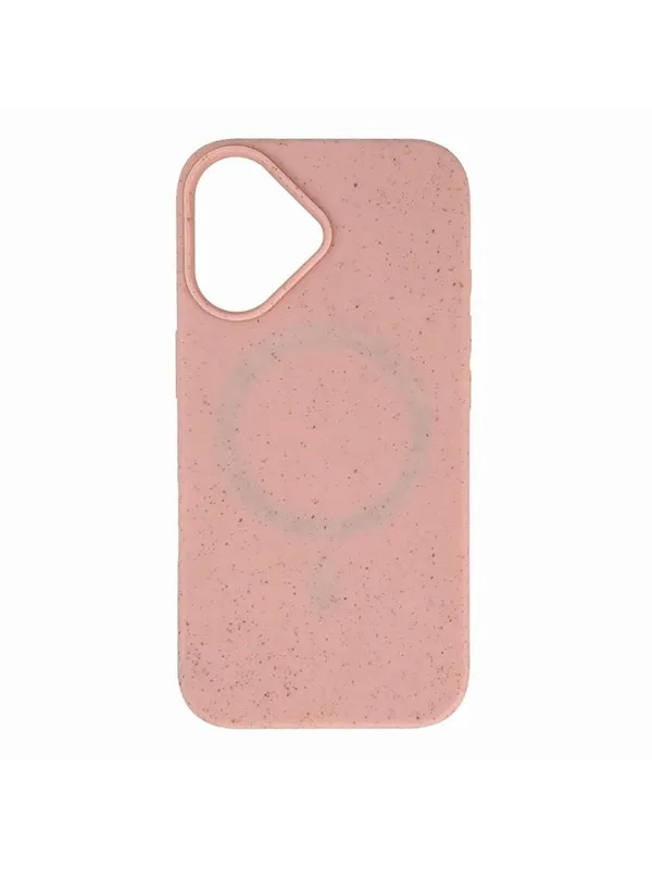 Hurtel Multiple Color Wheat Case MagSafe for iPhone 16 - Pink