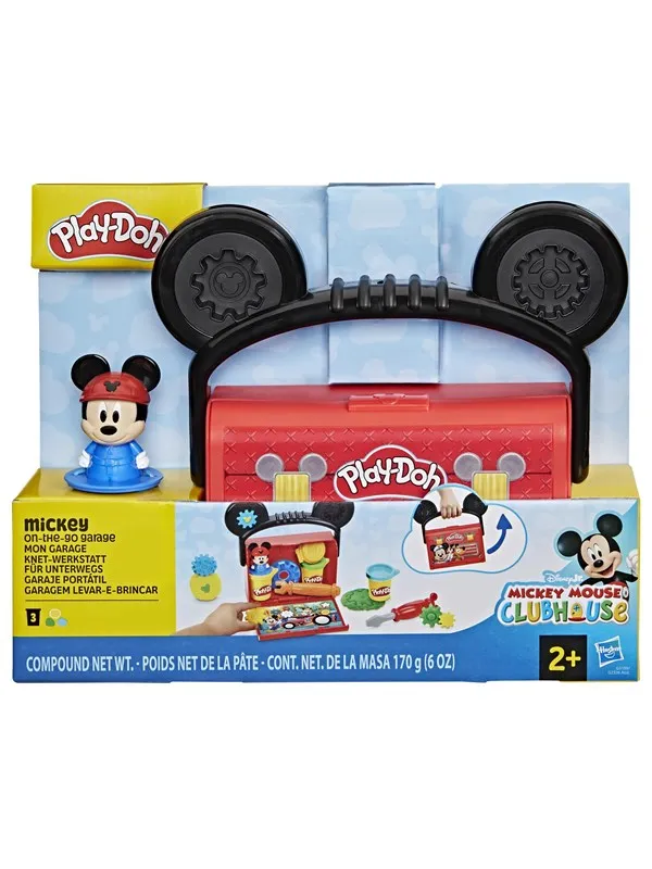 Play-Doh Disney Jr On The Go Garage Playset