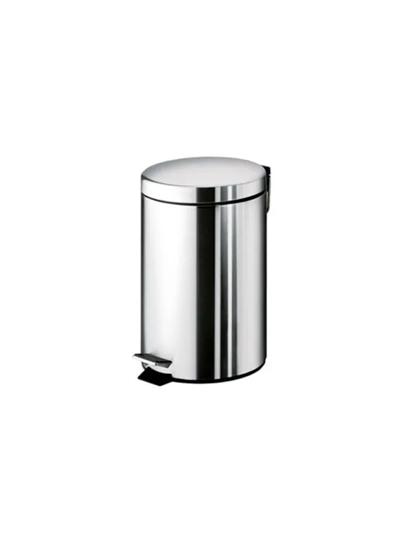 Gedy ARGENTA Pedalbøtte - 5L Rund