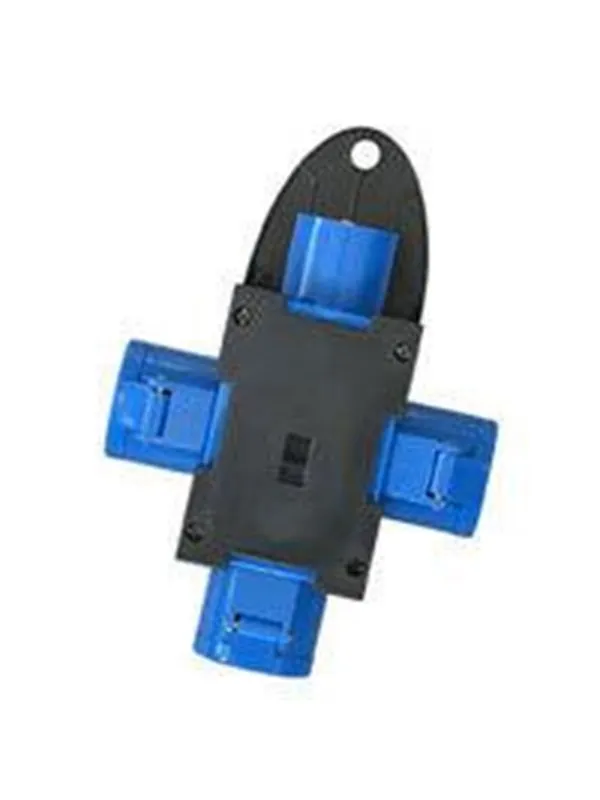 Elworks Cee compact distribution box 3 out 230v/16a