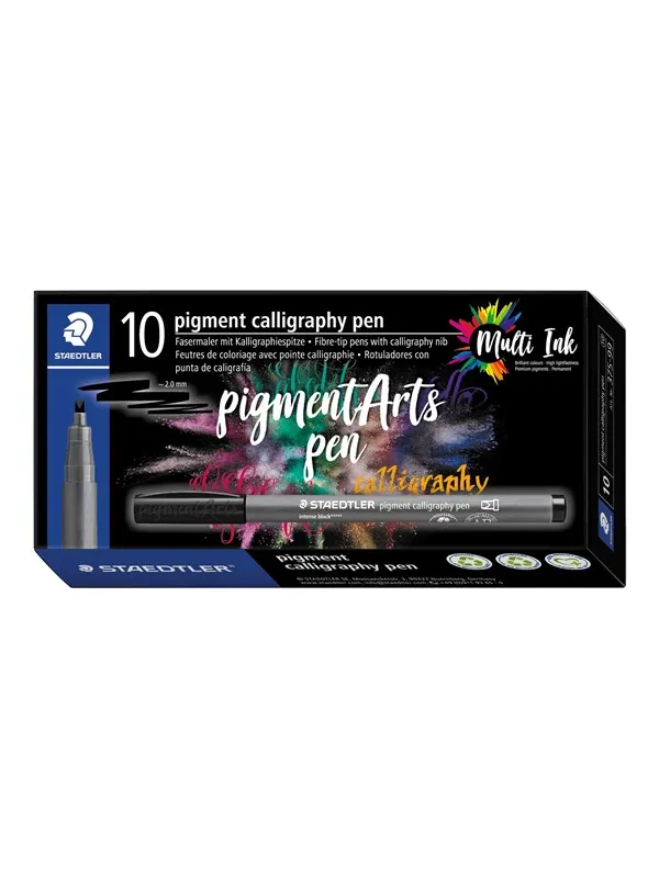 Staedtler pigment calligraphy pen 10 pcs violet