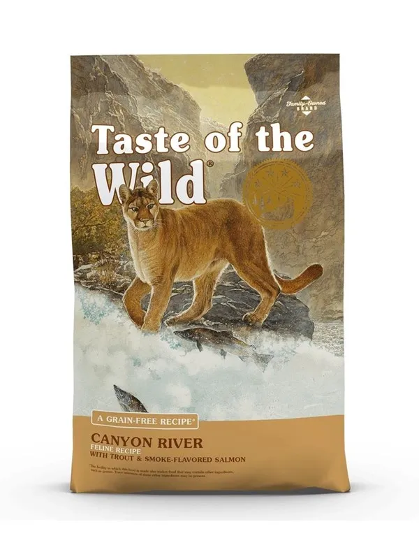Taste of the Wild Canyon River - dry cat food - 2kg