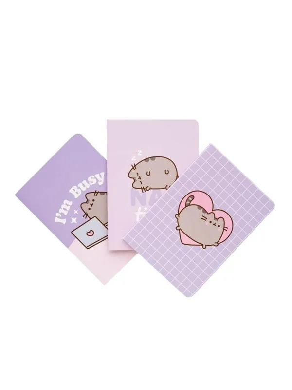 Pusheen - Set of A6 notebooks from the Moments collection 3 pcs.