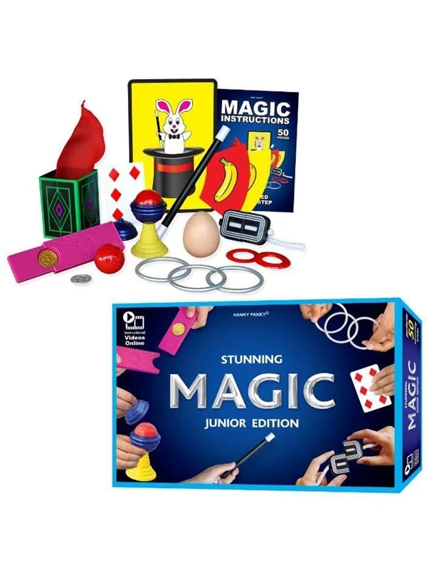 The Magic Factory Stunning Magic Junior Edition 50 Tricks - 6+ Years