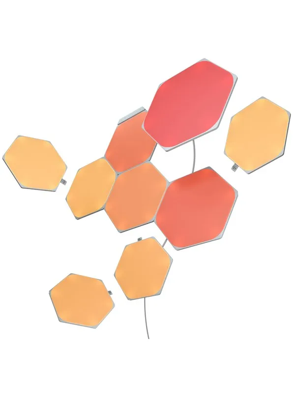 Nanoleaf Shapes - Hexagons Startpakke - 9 Paneler
