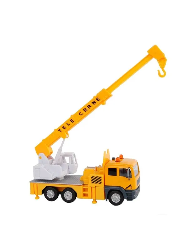 Kids Globe Crane Die-cast with Light and Sound 15cm