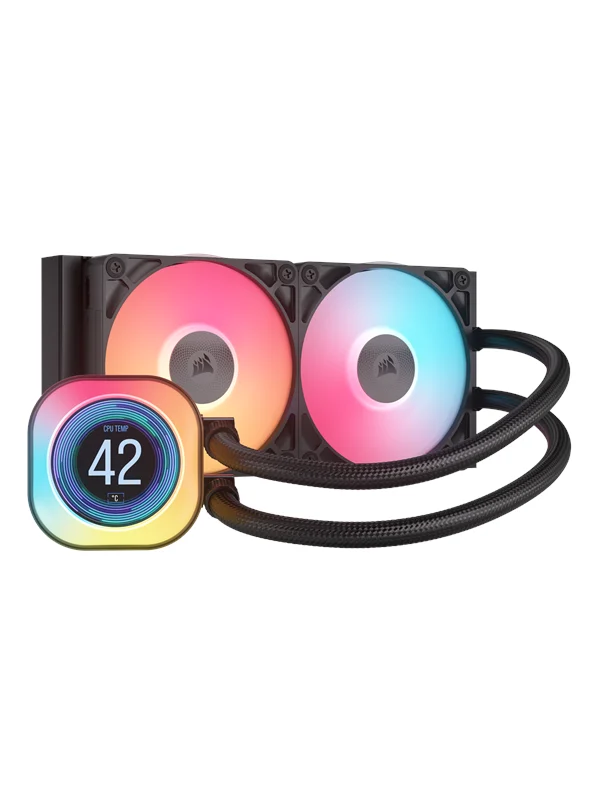 Corsair iCUE LINK TITAN 240 RX LCD - CPU Vannkjøling - Max 36 dBA