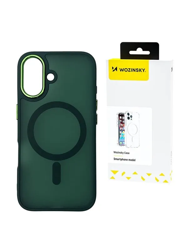 Wozinsky Fashion MagSafe Case for Samsung Galaxy S25 Ultra - Green