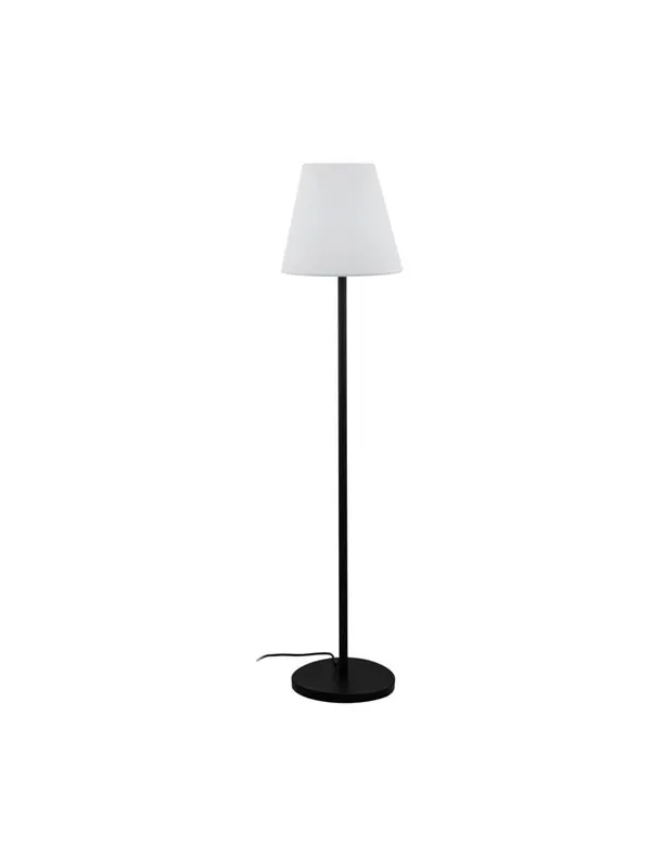 EGLO ALGHERA outdoor floor lamp black/white