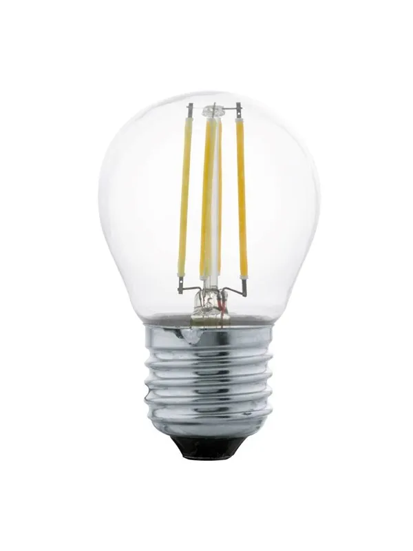 EGLO LED-lyspære G45 Mini ball 4W/827 470 lumen clear E27