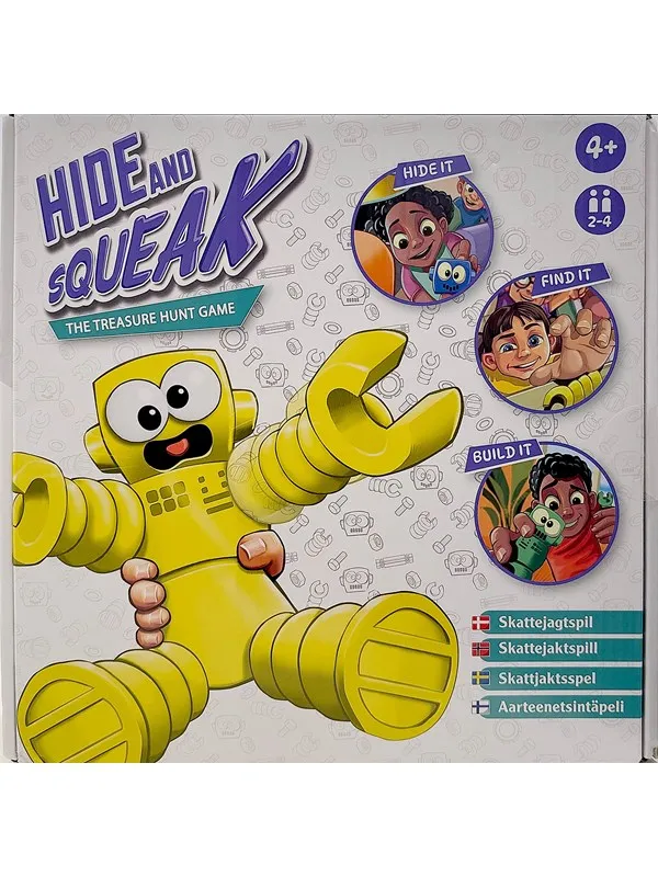 Liniex Hide and Squeak Robot game