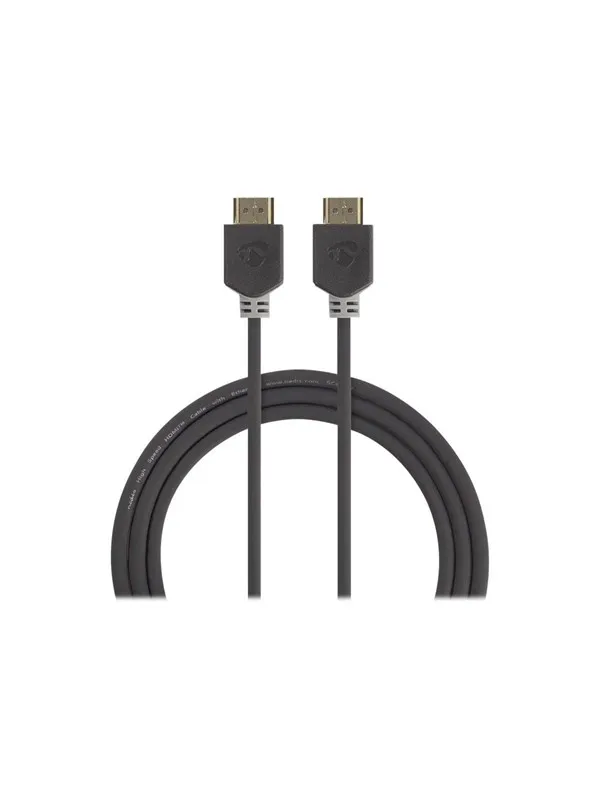 Nedis HDMI with Ethernet cable - 2 m