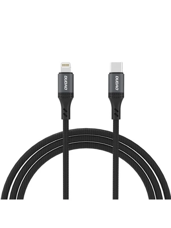 Dudao  L3CL USB-C - Lightning 30W Braided Cable 1.2m - Black