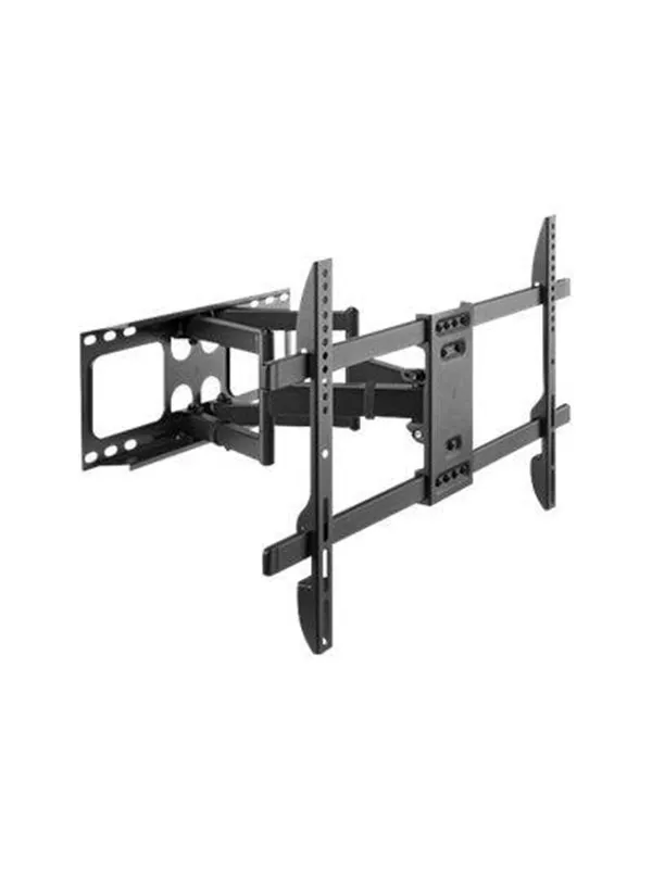 Gembird WM-80RT-02 - mounting kit - Rotate & Tilt - for LCD TV - fine texture black - Max 60 kg - recommended for 80"