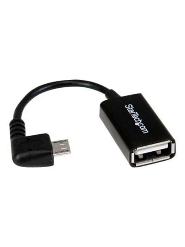 StarTech.com Right Angle Micro USB to USB OTG Host Adapter
