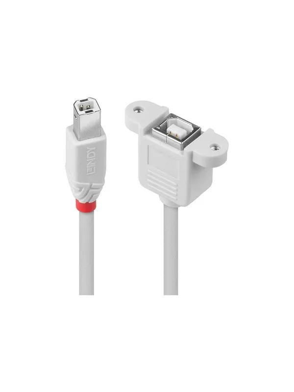 Lindy - USB extension cable - USB Type B to USB Type B - 1 m