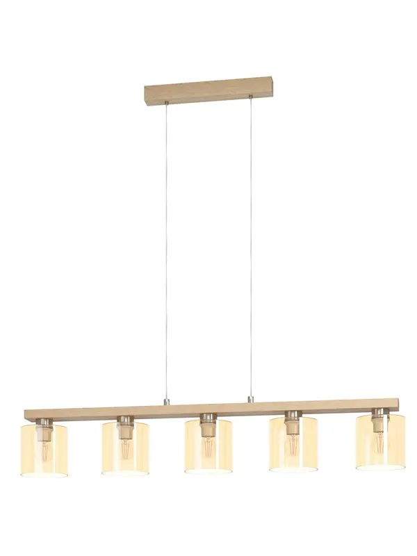 EGLO CASTRALVO LANGBORD E27 5L BS/TRE/RAV