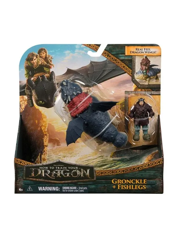 Disney Movie Viking & Dragon - Gronckle&Fishlegs