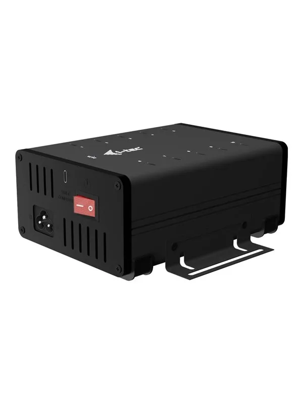 I-Tec USB Hub - 10-Port - USB 3.2 Gen1 - 180W adapter USB-hub - 10 porter - Svart