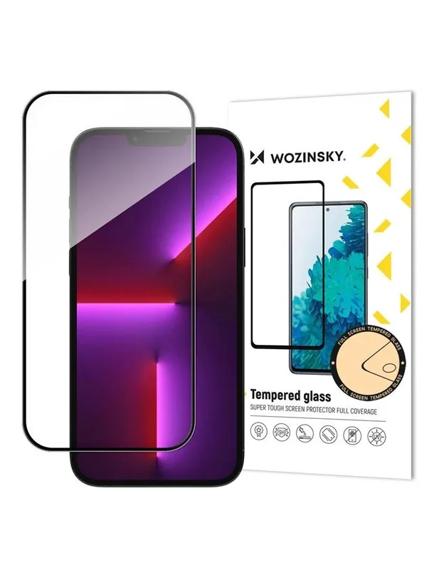 Wozinsky Full Glue Tempered Glass Tempered Glass for iPhone 16 Plus