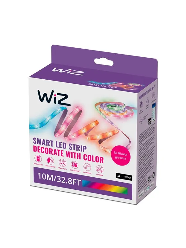 WiZ RGBIC LED strip 10m (5+5) Type-C