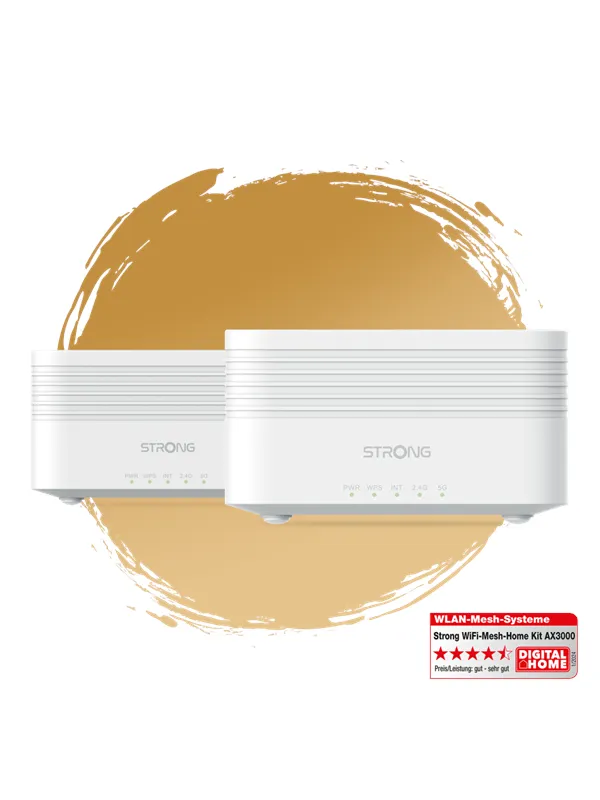 Strong ATRIA Mesh Kit AX3000 (2 stk.) - Mesh router Wi-Fi 6