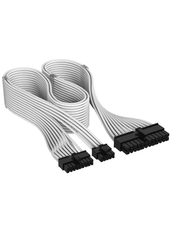 Corsair Elite Premium Individually Sleeved ATX 24-pin Cable Type 5 - Hvit