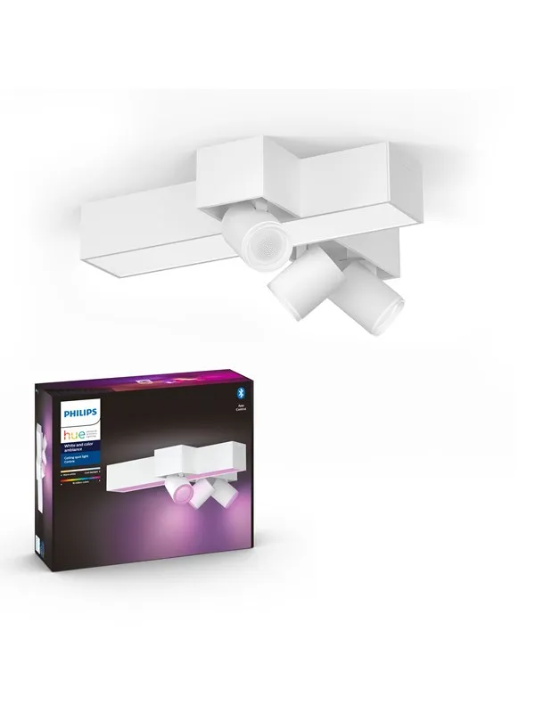 Philips Hue Centris Cross 3x5.7W Spots - Hvit