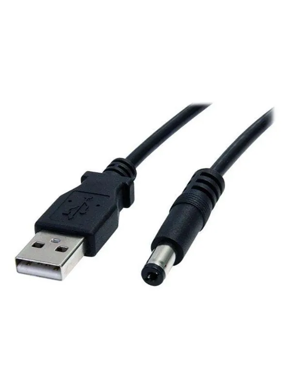 StarTech.com USB to Type M Barrel 5V DC Power Cable - strømkabel