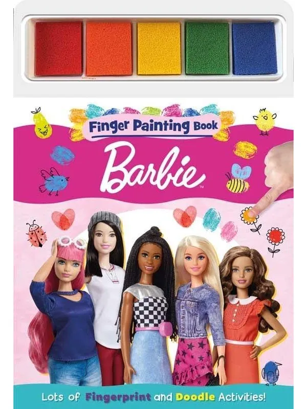 Alligator BARBIE Finger coloring book