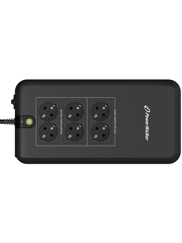 BlueWalker 10120411 -  PowerWalker VFD APFC - 800VA/420W - Standby UPS