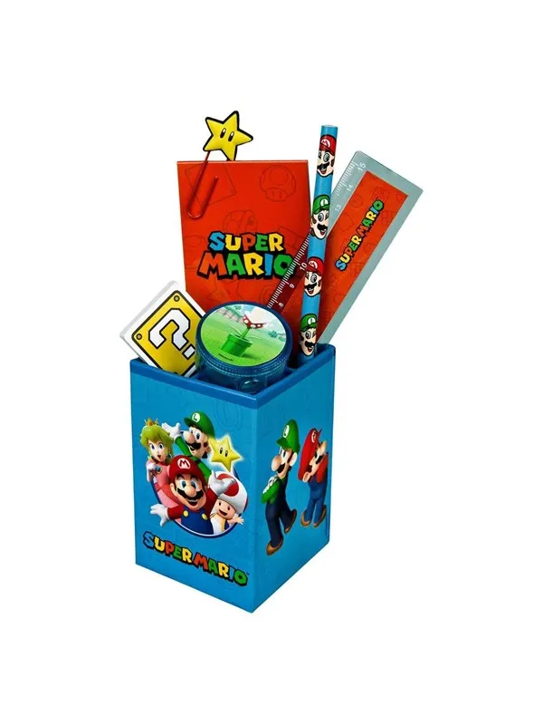 Super Mario Desk Set - 7 pcs