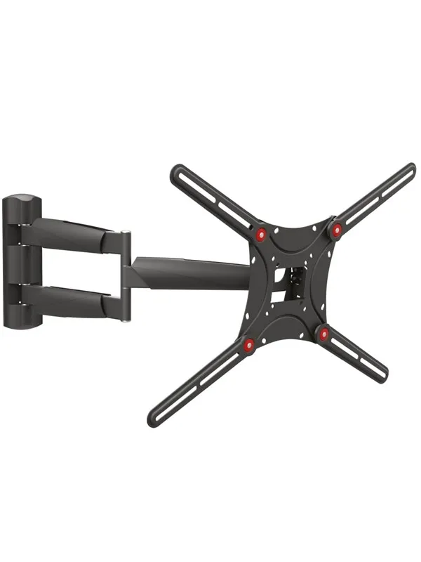 Barkan BM443LP mounting kit - full-motion - for TV - long - black - Max 50 kg - recommended for 13"-83"