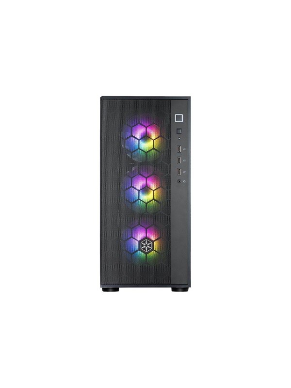 SilverStone FARA R1 V2 - Kabinett - Tower - Svart