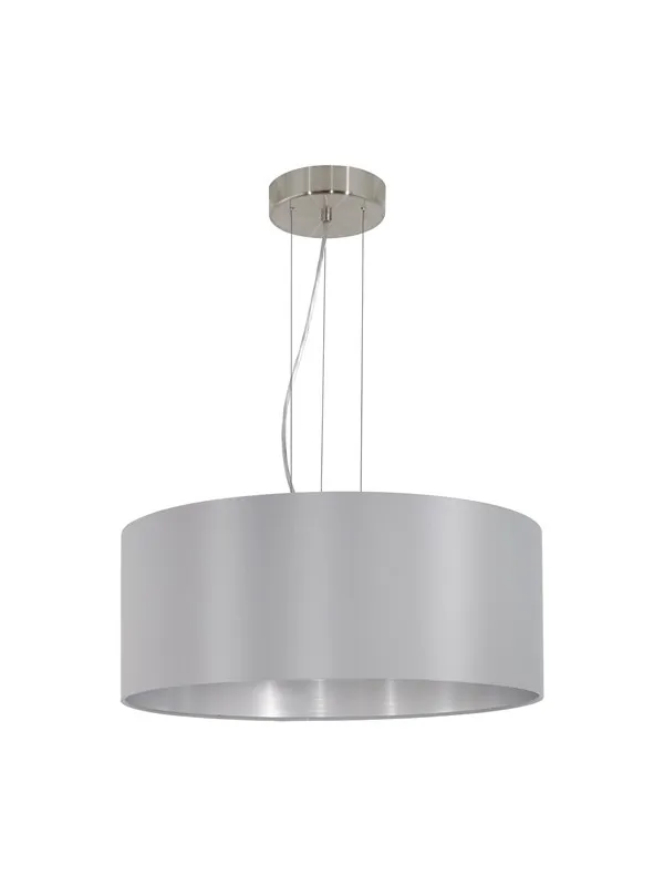 EGLO MASERLO pendant light grey silver