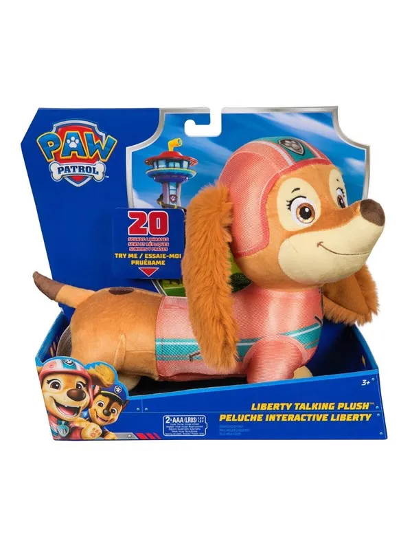 Paw Patrol Liberty Talking Plush 25 cm