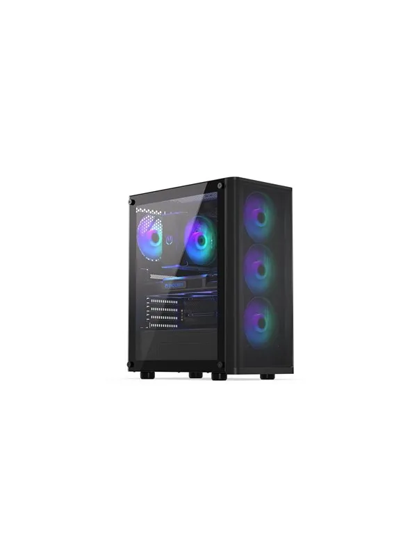 ENDORFY Ventum 200 ARGB - Kabinett - Miditower - Svart