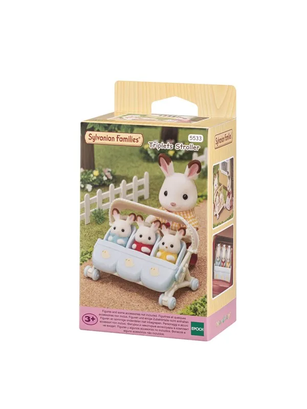 Sylvanian Families Trillingbarnevogn