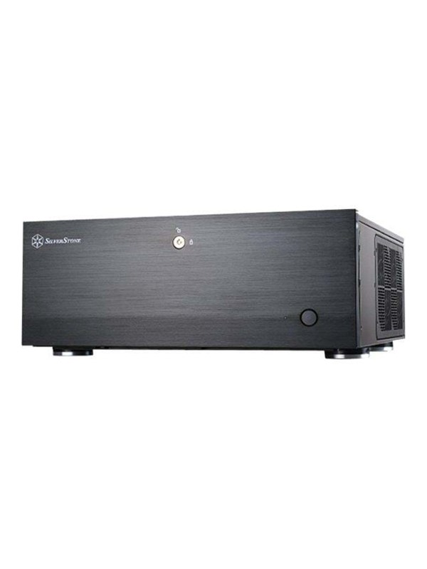 SilverStone Grandia GD07 - Kabinett - Desktop - Svart