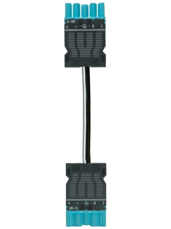Wieland Gst18i5 cable male/female hf cpr: eca 1.5mm2 blue l=7m