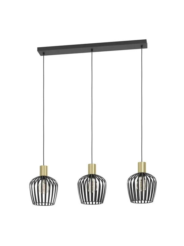 EGLO EMPOLI LANGBORD L900 3XE27 SVART/BM