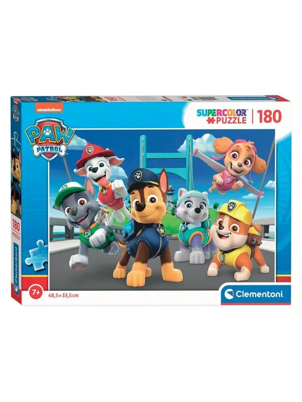 Clementoni Puzzle PAW Patrol 180pcs. Gulv