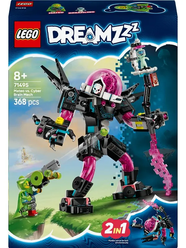 LEGO DREAMZzz 71495 Mateo mot Kyberhjerne-roboten