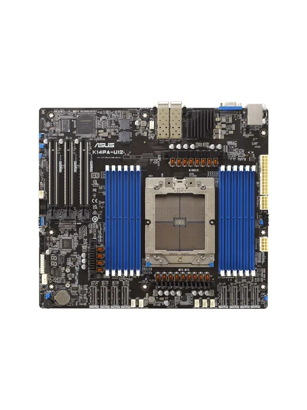 ASUS K14PA-U12 Hovedkort - Socket SP5 socket - DDR5 RAM - SSI (Server)