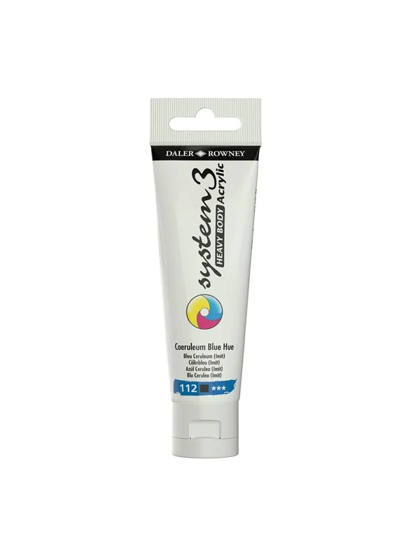 Daler-Rowney System3 Heavy Body 59 ml Coeruleum Blue Hue