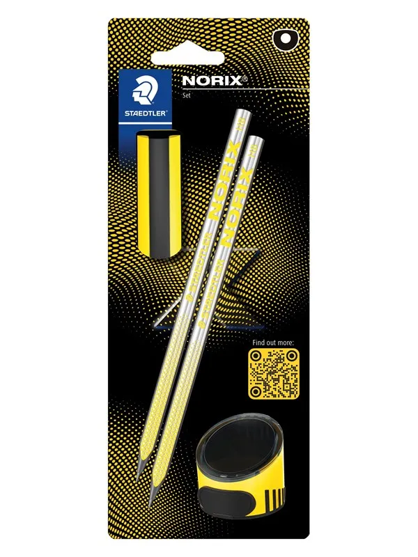 Staedtler Pencil NORIX HB set bc    100% PEFC